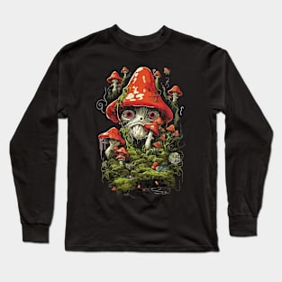 The Crazy Mushroom Long Sleeve T-Shirt